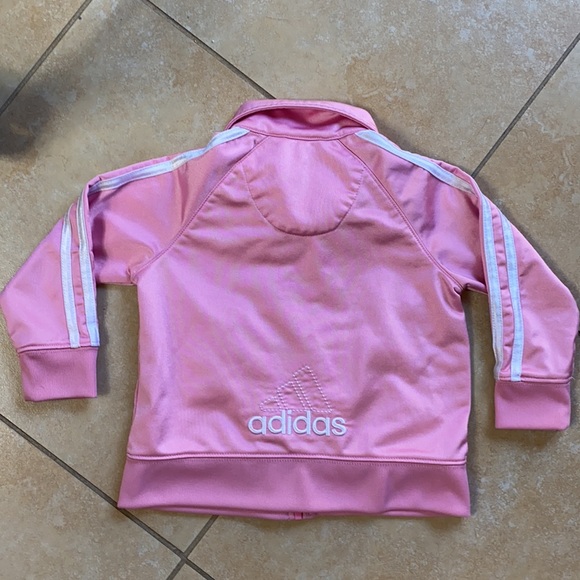 Adidas pink girls jacket size 2T